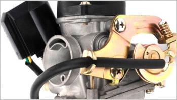 キャブレターのセッティングでは、メインジェットの知識が重要